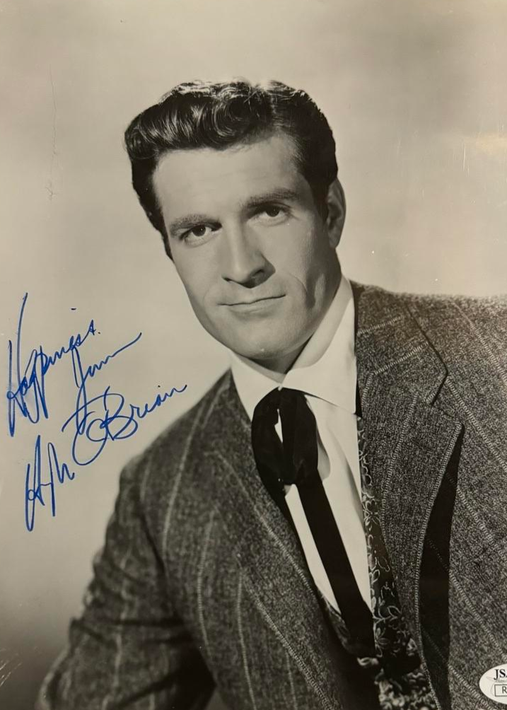 Hugh O'Brian Signed 8x10 Photo (The Life & Times Of Wyatt Earp) - JSA COA